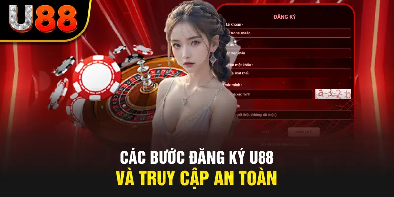 Các bước đăng ký U88 và truy cập an toàn
